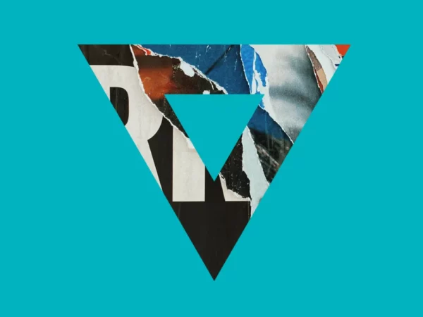 The Brandcenter triangle logo.
