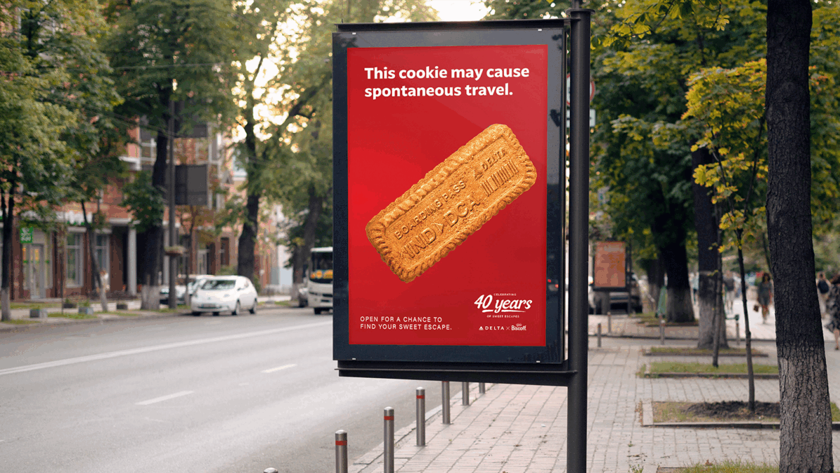 out of home for biscoff