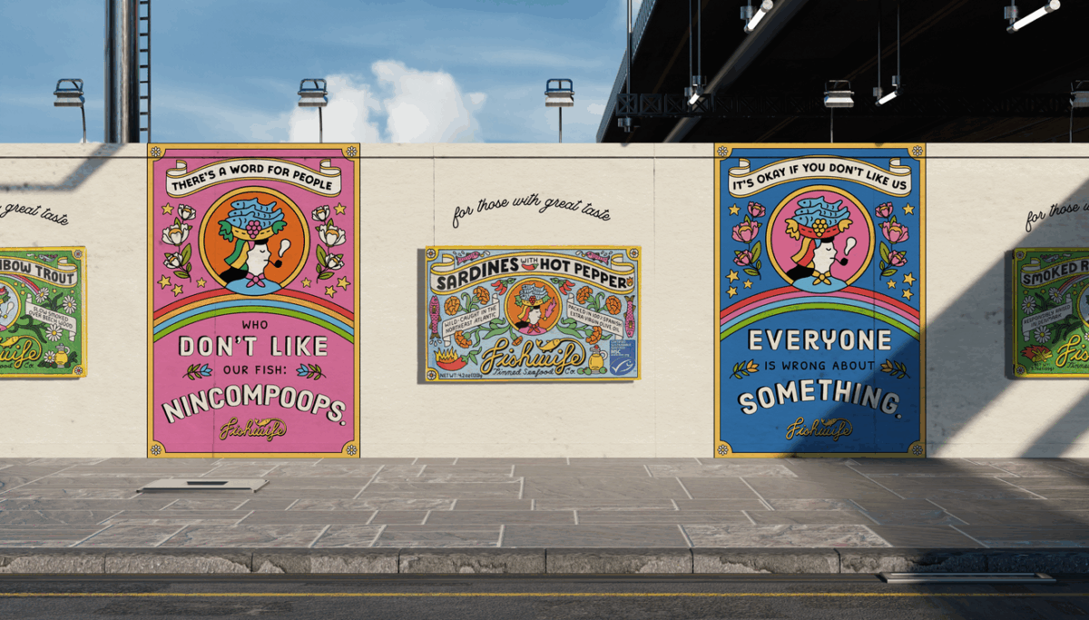 out of home for fishwife