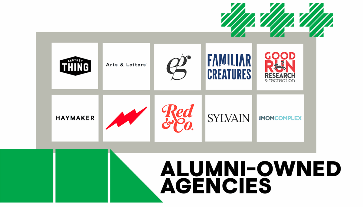 alumn owned agencies with logos