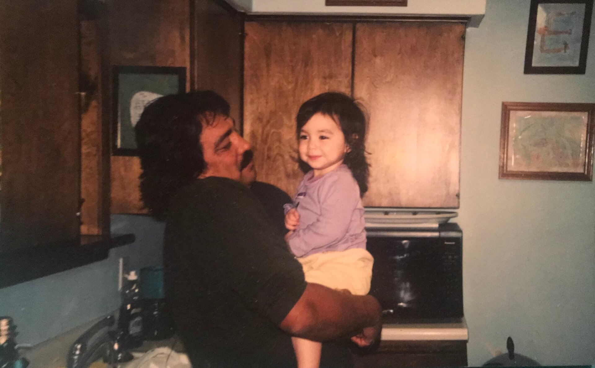 sandra sanchez with her dad