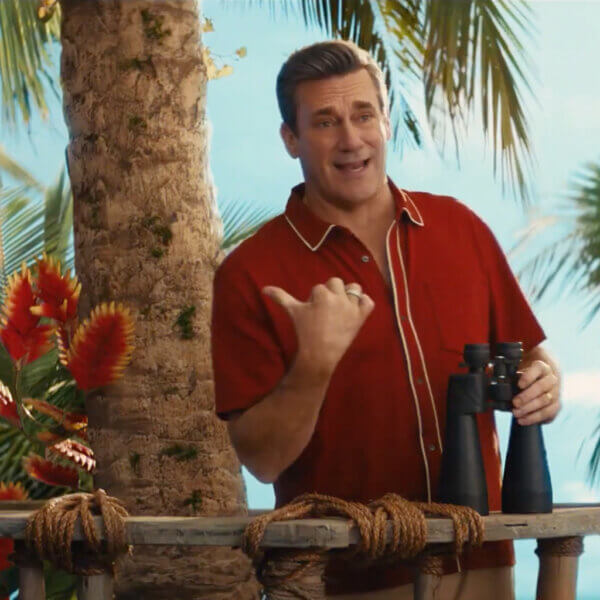 still from Ritz island commercial
