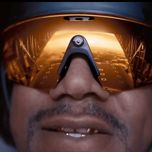 still from oakley meta commercial